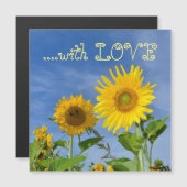 Sonnenblumen für Dich ... (Voorkant / Achterkant)