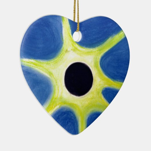 Sonnenfinsternis Keramisch Ornament (Rechts)