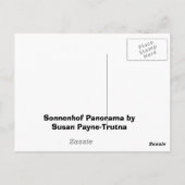 Sonnenhof Panorama Briefkaart (Achterkant)