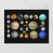 Sonnensystem Briefkaart (Voorkant)