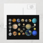 Sonnensystem Briefkaart (Voorkant / Achterkant)