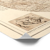 Sonnensystem, Mondkarte Celestial Map Poster (Hoek)