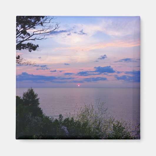 Sonnenuntergang am Lake Ontario Magneet (Voorkant)