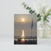 Sonnenuntergang Briefkaart (Staand voorkant)