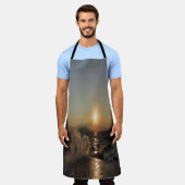 Sonnenuntergang mit Brandung in Kroatien Schort (Gedragen)