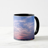 Sonnenuntergang mit Text - Tasse 325ml Mok (Voorkant rechts)