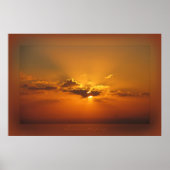 Sonnenuntergang Poster (Voorkant)