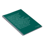 Sonnet 116Laat me niet bij het huwelijk van ware g Notitieboek (Rechterzijde)