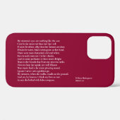 Sonnet 130 De ogen van mijn maîtresse zijn niets z Case-Mate iPhone Case (Achterkant (horizontaal))