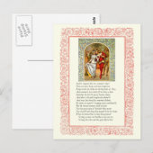 Sonnet # 18 van William Shakespeare Briefkaart (Voorkant / Achterkant)