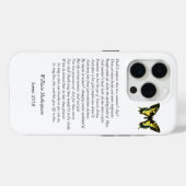 Sonnet # 18 van William Shakespeare Case-Mate iPhone Case (Achterkant (horizontaal))