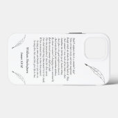 Sonnet # 18 van William Shakespeare Case-Mate iPhone Case (Achterkant (horizontaal))