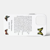 Sonnet # 18 van William Shakespeare Case-Mate iPhone Case (Achterkant (horizontaal))