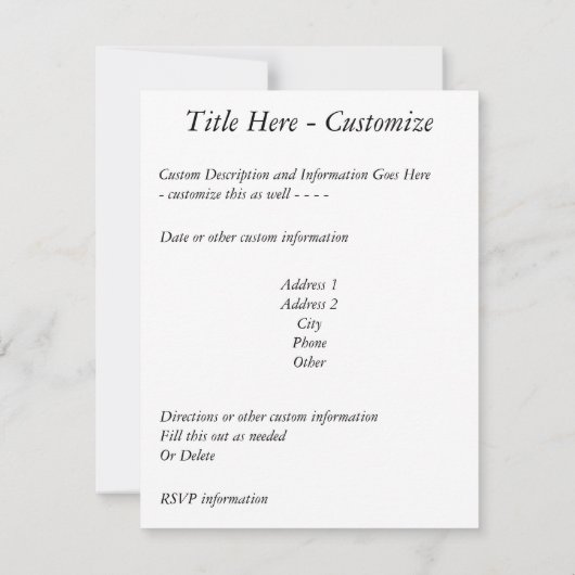 Sonnet # 18 van William Shakespeare Kaart (Achterkant)