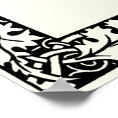 Sonnet # 18 van William Shakespeare Poster (Hoek)