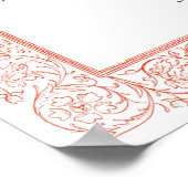 Sonnet # 18 van William Shakespeare Poster (Hoek)