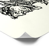 Sonnet # 18 van William Shakespeare Poster (Hoek)