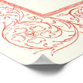 Sonnet # 25 van William Shakespeare Poster (Hoek)