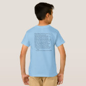 Sonnet # 29 van William Shakespeare T-shirt (Achterkant volledig)
