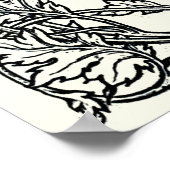 Sonnet # 37 van William Shakespeare Poster (Hoek)