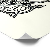 Sonnet # 43 van William Shakespeare Poster (Hoek)