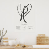 Sonnet Handtekeningen: Sonnet 64 Poster (Keuken)