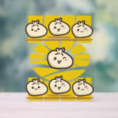 sonnige dim sum knödel  acryl bord (Neutraal)