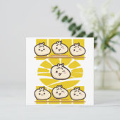 sonnige dim sum knödel kaart (Staand voorkant)