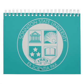 Sonniton State University Calendar - Blauwgroen/gr Kalender