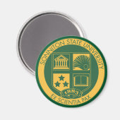 Sonniton State University Seal - Kleur Magneet (Voorkant / Achterkant)