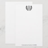Sonniton Stationery Briefpapier (Voorkant / Achterkant)