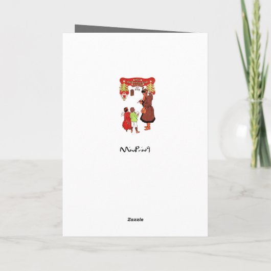 Sonntagskind Feestdagen Kaart (Achterkant)