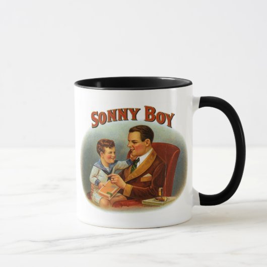 Sonny Boy Cigar Label Mok (Rechts)