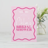 Sonny Bridal Douche Uitnodiging (Staand voorkant)