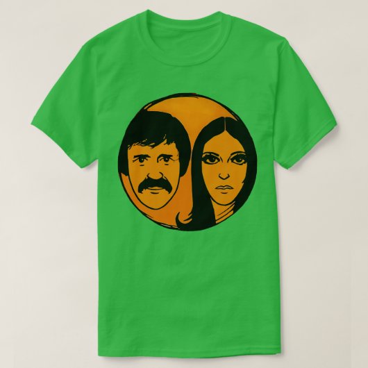 Sonny en Cher Comedy Hour T-shirt (Design voorkant)