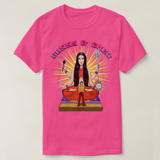 Sonny en de godin van de Pop T-shirt (Design voorkant)