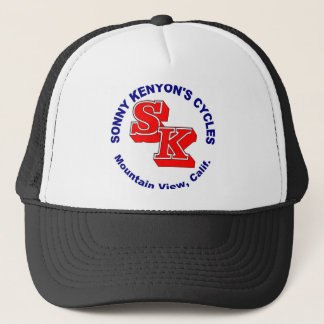 Sonny Kenyon Cycles logo Trucker Pet