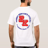 Sonny Kenyon Cycles T-shirt (Achterkant)