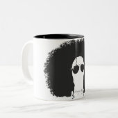 Sonny Rey Black/White Mok (Voorkant links)