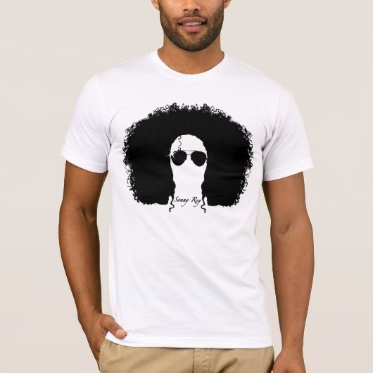 Sonny Rey White/Black Silhouette T-shirt (Voorkant)