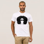 Sonny Rey White/Black Silhouette T-shirt (Voorkant volledig)