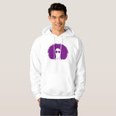 Sonny Rey White/Paars Hoodie (Voorkant volledig)