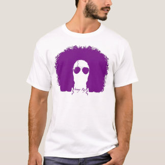 Sonny Rey White/Paars Silhouette T-shirt