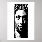 Sonny Rollins geïllustreerd Poster (Voorkant)