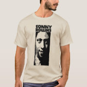 Sonny Rollins Geïllustreerde print T-shirt (Voorkant)