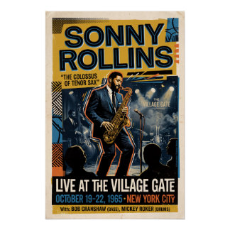 Sonny Rollins Perfect Poster