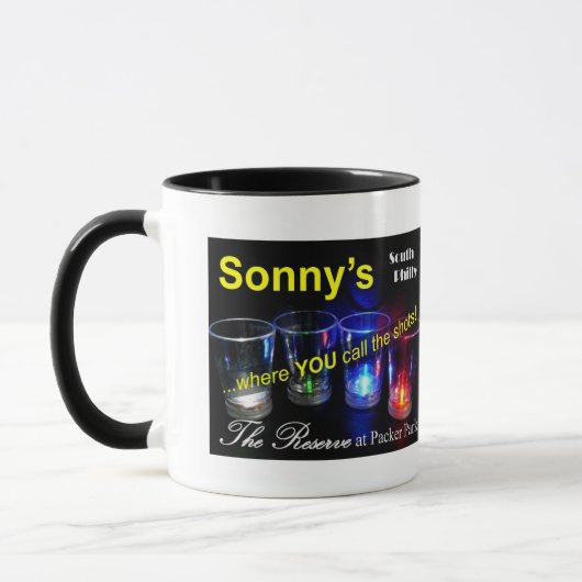 Sonny's South Philly Two Tone Coffee Mok (Links)