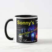 Sonny's South Philly Two Tone Coffee Mok Full (Links)