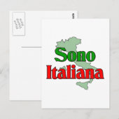 Sono Italiana Briefkaart (Voorkant / Achterkant)