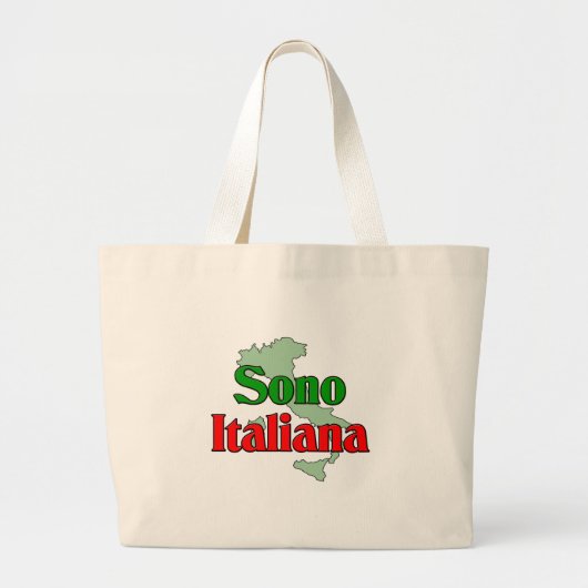 Sono Italiana Grote Tote Bag (Voorkant)